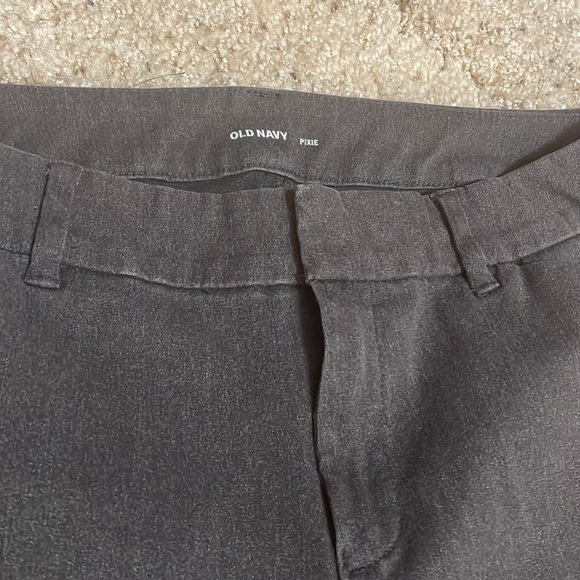 Old Navy Pixie Gray Work Pants - Picture 3 of 4